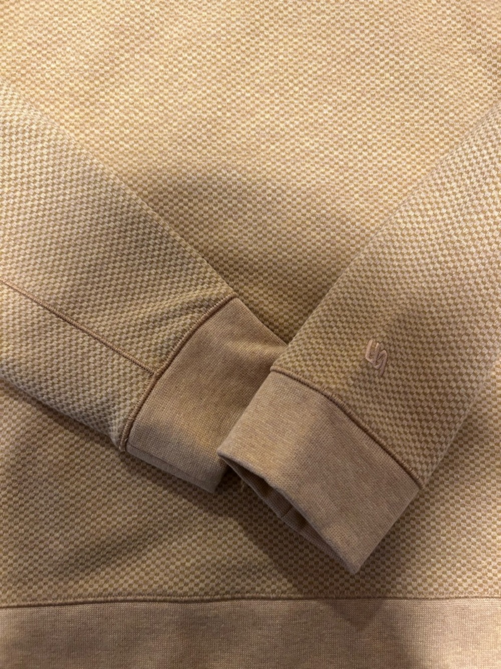 VRST Recharge 1/4 Zip Pullover Mens Small Neutral Color Athletic Top NWT - Picture 5 of 7